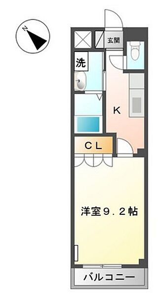 広島県広島市西区己斐東1丁目(賃貸アパート1K・2階・31.02㎡)の写真 その2