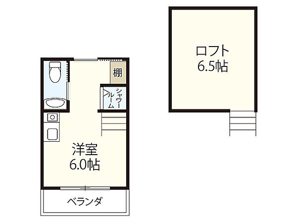 シェアハウジングおおまち ｜広島県広島市安佐南区大町東2丁目(賃貸アパート1R・3階・13.65㎡)の写真 その2