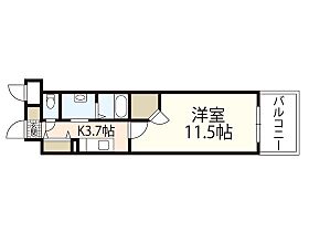 広島県広島市南区松川町（賃貸マンション1K・9階・35.78㎡） その2