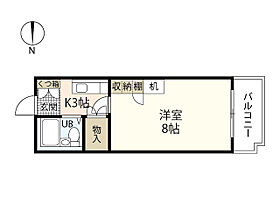 藤崎ビル3  ｜ 広島県広島市安佐南区中筋2丁目（賃貸マンション1K・3階・21.24㎡） その2