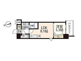 Ｓ－ＲＥＳＩＤＥＮＣＥ天満町ｂａｒｋ  ｜ 広島県広島市西区天満町（賃貸マンション1LDK・5階・29.87㎡） その2