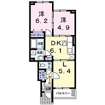 アンフレッチェ  ｜ 広島県広島市安佐南区八木9丁目（賃貸アパート2LDK・1階・51.23㎡） その2