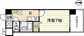 広島県広島市中区羽衣町（賃貸マンション1K・2階・24.80㎡） その2