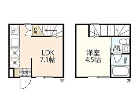 広島県広島市中区吉島東1丁目（賃貸アパート1LDK・1階・27.22㎡） その2