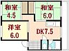 御堂マンション4階4.3万円