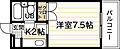 第二コーポ倉本2階2.8万円