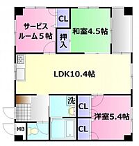 広島県広島市安佐南区長楽寺1丁目（賃貸マンション3LDK・1階・60.70㎡） その2