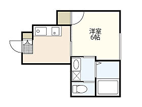 広島県広島市西区井口4丁目（賃貸アパート1K・1階・23.26㎡） その2