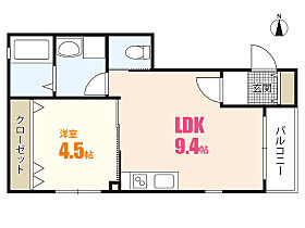 ヴァンヴェール八木  ｜ 広島県広島市安佐南区八木7丁目（賃貸アパート1LDK・2階・35.00㎡） その2