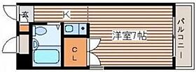 広島県広島市安佐南区山本2丁目（賃貸マンション1R・4階・17.01㎡） その2