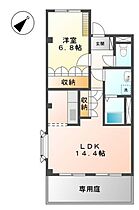 広島県広島市安佐南区長楽寺2丁目（賃貸マンション1LDK・1階・52.64㎡） その2