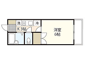 広島県広島市西区井口5丁目（賃貸マンション1K・2階・19.44㎡） その2