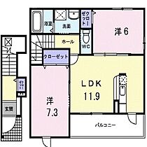 広島県広島市西区高須3丁目（賃貸アパート2LDK・2階・60.33㎡） その2