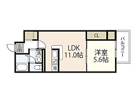 広島県広島市南区西蟹屋1丁目（賃貸マンション1LDK・4階・40.27㎡） その2