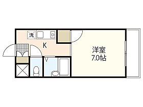 広島県広島市中区弥生町（賃貸マンション1K・6階・21.00㎡） その2