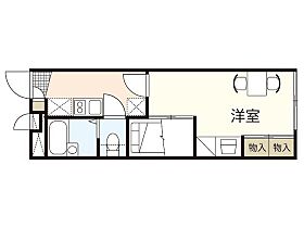 広島県広島市中区国泰寺町1丁目（賃貸マンション1K・6階・19.91㎡） その2