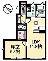 広島県広島市西区己斐本町3丁目（賃貸アパート1LDK・1階・44.53㎡） その2