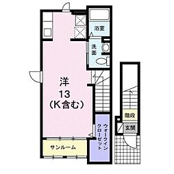 間取図画像 ワンルーム