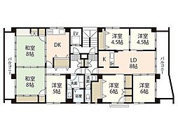 司ビル 9LDKの間取図画像