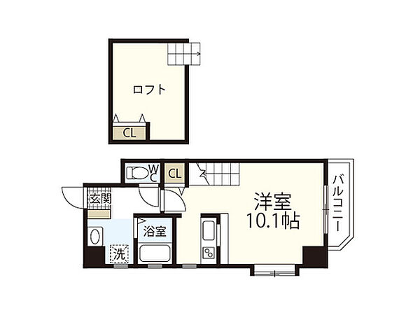 広島県広島市西区観音本町1丁目(賃貸マンション1K・3階・31.98㎡)の写真 その2