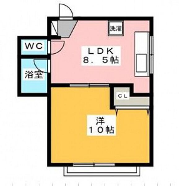 広島県広島市中区宝町(賃貸マンション1LDK・4階・35.00㎡)の写真 その2