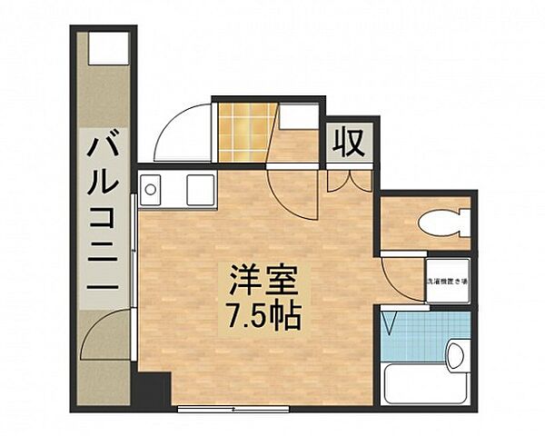 広島県広島市東区牛田東4丁目(賃貸マンション1R・2階・20.11㎡)の写真 その2