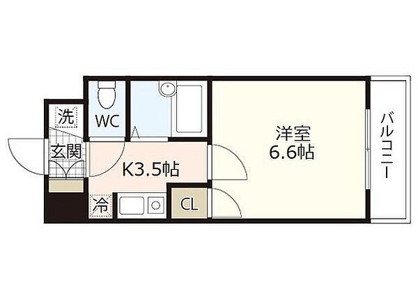 アストラルヤマナカ ｜広島県広島市安佐南区中須1丁目(賃貸マンション1K・12階・21.37㎡)の写真 その2