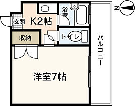 広島県広島市安佐南区伴東4丁目（賃貸マンション1K・2階・21.60㎡） その2