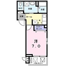 広島県広島市西区中広町2丁目（賃貸アパート1K・3階・26.20㎡） その2