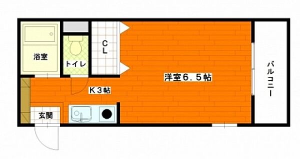 広島県広島市南区翠2丁目(賃貸マンション1K・1階・23.13㎡)の写真 その2