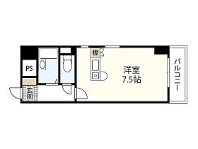 広島県広島市東区牛田新町2丁目（賃貸マンション1R・6階・24.08㎡） その2