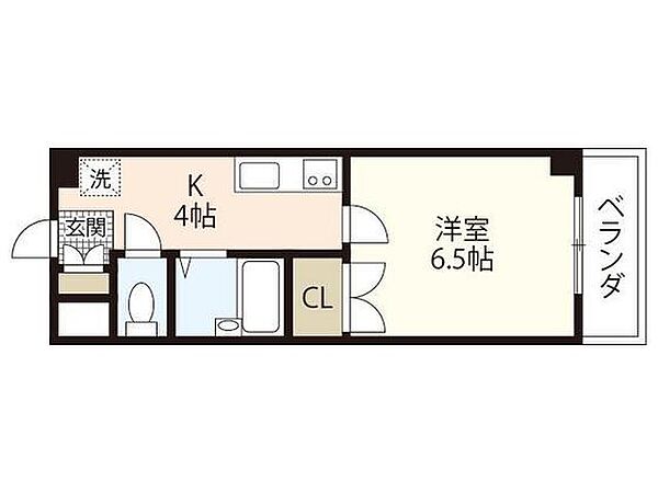 貴船御館 ｜広島県広島市安佐南区中須2丁目(賃貸マンション1K・1階・25.52㎡)の写真 その2