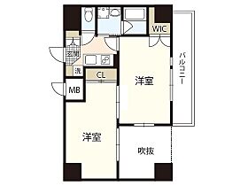 広島県広島市南区松川町（賃貸マンション2K・2階・40.72㎡） その2