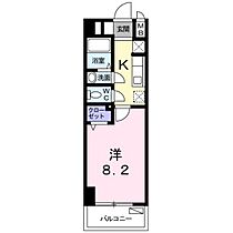 広島県広島市西区上天満町（賃貸マンション1K・6階・26.40㎡） その2