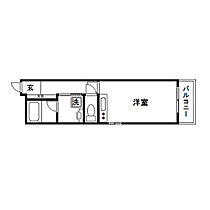 広島県広島市中区大手町2丁目（賃貸マンション1K・4階・27.57㎡） その2