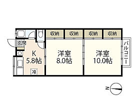 広島県広島市西区己斐中3丁目（賃貸アパート2K・2階・45.50㎡） その2