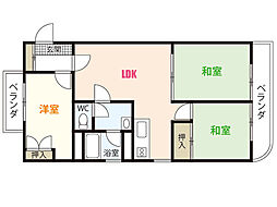 間取図画像 3LDK