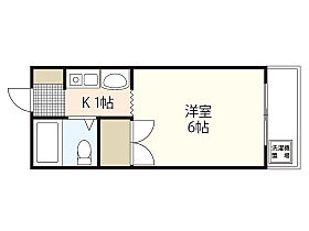 広島県広島市西区古江西町（賃貸マンション1K・2階・17.01㎡） その2