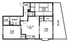 フレグランス彩  ｜ 広島県広島市安佐南区八木3丁目（賃貸アパート3LDK・1階・61.69㎡） その2