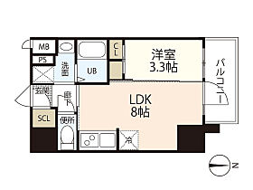 広島県広島市中区住吉町（賃貸マンション1LDK・2階・28.75㎡） その2