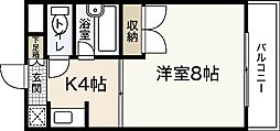 パティシェールヨシカワ2 1Kの間取図画像