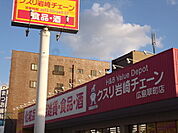 ドラックストア「クスリ岩崎チェーン広島府中南店まで1014ｍ」