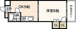 間取図画像 1DK