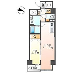 サニーフィールド 1LDKの間取図画像