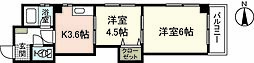 ファニー幸 2Kの間取図画像