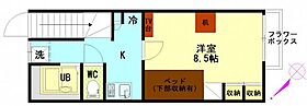 Sunny Homes  ｜ 広島県広島市南区丹那新町（賃貸アパート1K・2階・23.74㎡） その2