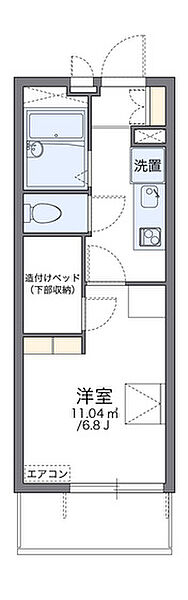 広島県広島市安佐南区八木9丁目(賃貸マンション1K・3階・19.87㎡)の写真 その2