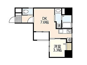 広島県広島市中区幟町（賃貸マンション1LDK・7階・29.68㎡） その2