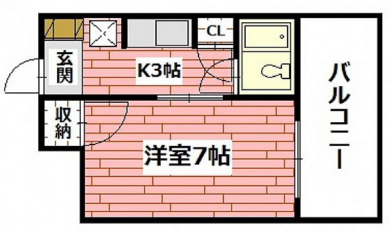 スタジオ長束 0403｜広島県広島市安佐南区長束西2丁目(賃貸マンション1K・4階・20.00㎡)の写真 その2