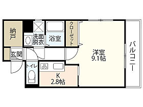 クローバー大町  ｜ 広島県広島市安佐南区大町東3丁目（賃貸マンション1K・6階・33.07㎡） その2